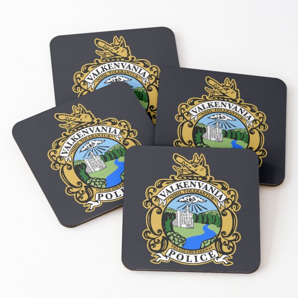 Item preview, Valkenvania Police Coat Of Arms - Nothing but Trouble designed and sold by ourkid.