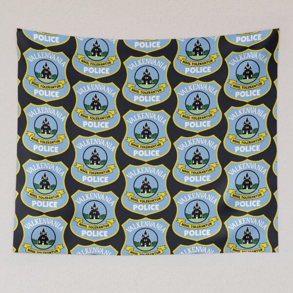 Item preview, Valkenvania Police Badge - Nothing but Trouble designed and sold by ourkid.