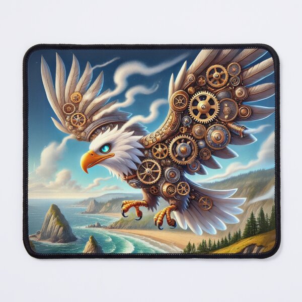 Item preview, Steampunk White-Tailed Eagle designed and sold by Sillytoe.