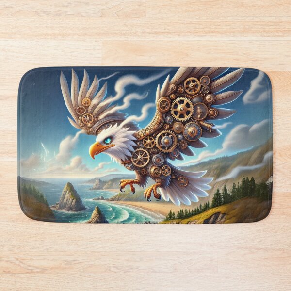 Item preview, Steampunk White-Tailed Eagle designed and sold by Sillytoe.