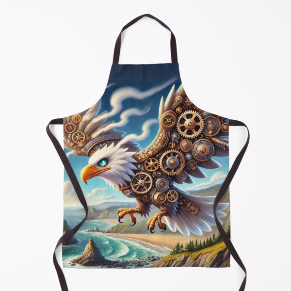 Item preview, Steampunk White-Tailed Eagle designed and sold by Sillytoe.