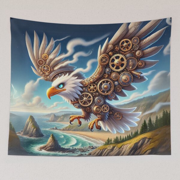 Item preview, Steampunk White-Tailed Eagle designed and sold by Sillytoe.