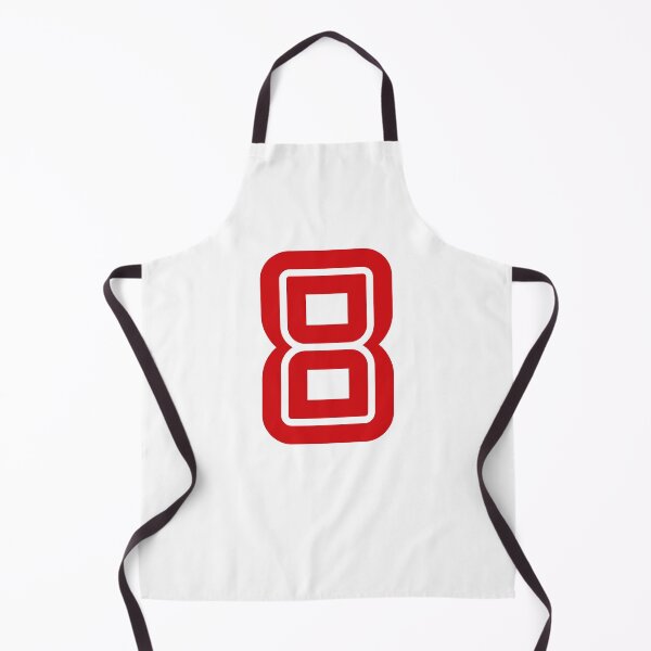 Item preview, No. 8 / Player Number Eight / Football Player Number 8 (Red) designed and sold by STUDIO-72.