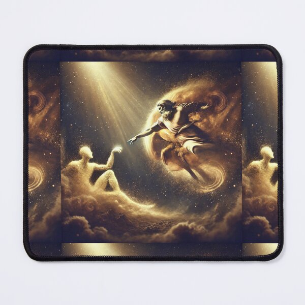 Item preview, "And the Lord God Formed Man of the Dust of the Ground" – The Birth of Humanity Verse: Genesis 2:7 (KJV) designed and sold by Meta2Physical.