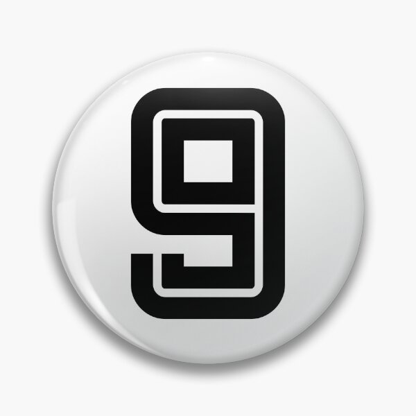 Item preview, No. 9 / Player Number Nine / Football Player Number 9 (Black) designed and sold by STUDIO-72.