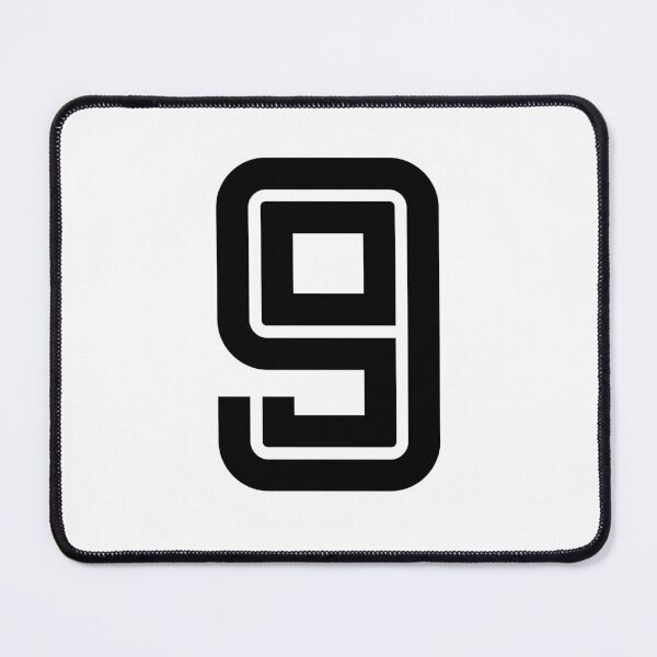 Item preview, No. 9 / Player Number Nine / Football Player Number 9 (Black) designed and sold by STUDIO-72.
