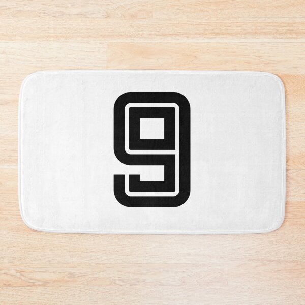 Item preview, No. 9 / Player Number Nine / Football Player Number 9 (Black) designed and sold by STUDIO-72.