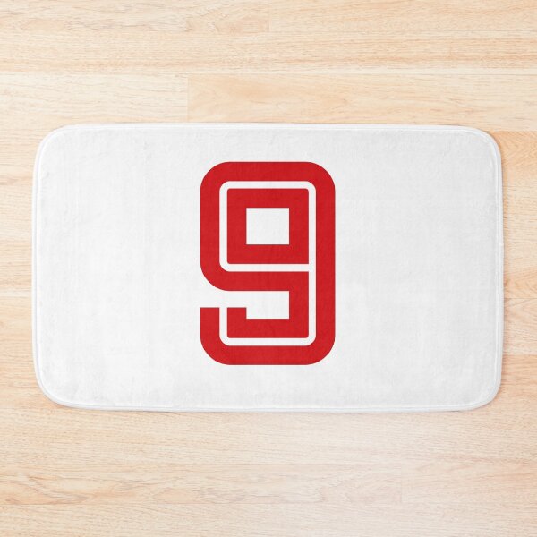 Item preview, No. 9 / Player Number Nine / Football Player Number 9 (Red) designed and sold by STUDIO-72.
