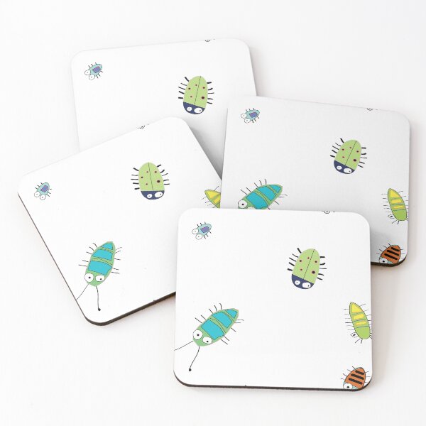 Item preview, funny green bugs designed and sold by Art by Stiff.