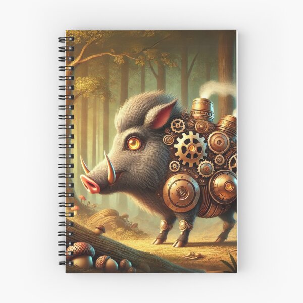 Item preview, Steampunk Wild Boar designed and sold by Sillytoe.