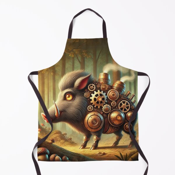Item preview, Steampunk Wild Boar designed and sold by Sillytoe.
