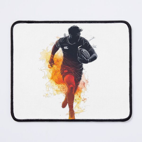 Item preview, Explosive rugby player  designed and sold by TheOosh.