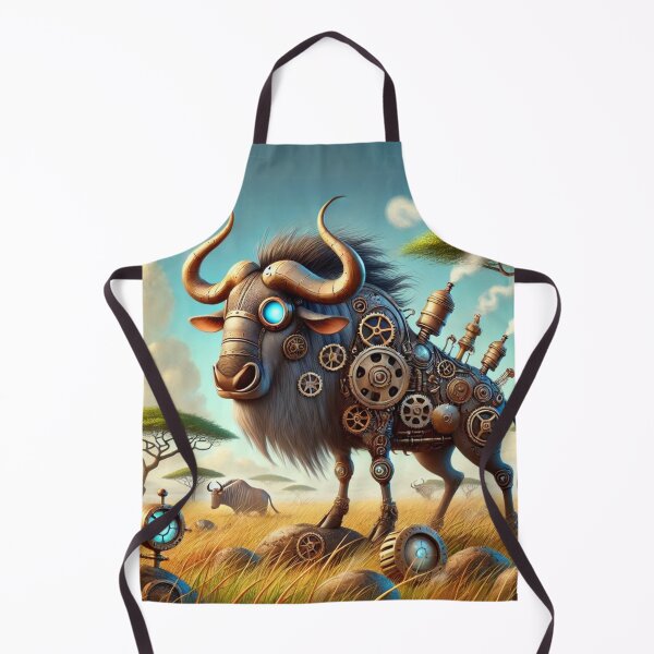 Item preview, Steampunk Wildebeest designed and sold by Sillytoe.