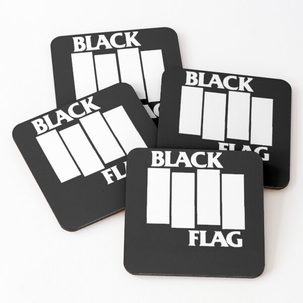 Item preview, Black Flag Band Punk Music designed and sold by RadStock.