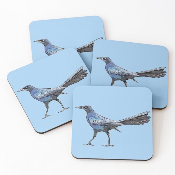 Item preview, Great-tailed Grackle Black Alternate Design  designed and sold by designsasstultd.