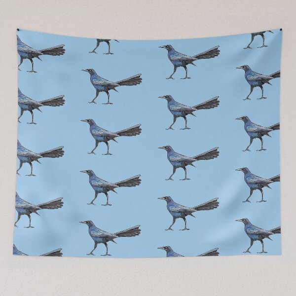 Item preview, Great-tailed Grackle Black Alternate Design  designed and sold by designsasstultd.