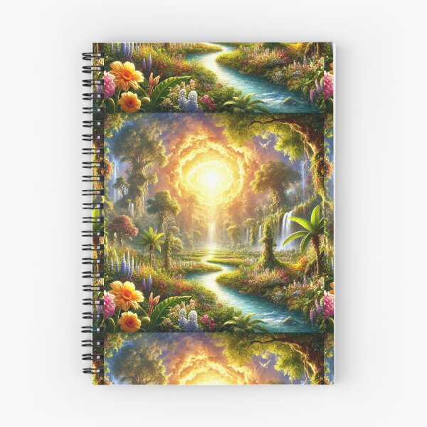Item preview, Título: “Y el Señor Dios plantó un huerto en Edén, al oriente” – La creación del Paraíso Versículo: Génesis 2:8 (RVR1960) designed and sold by Meta2Physical.