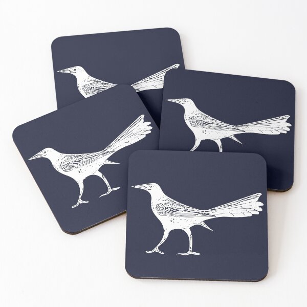 Item preview, Great-tailed Grackle White Design  designed and sold by designsasstultd.