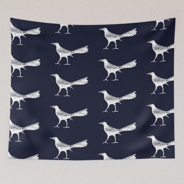Item preview, Great-tailed Grackle White Design  designed and sold by designsasstultd.