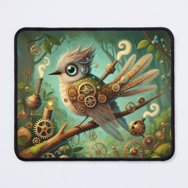 Item preview, Steampunk Willow Flycatcher designed and sold by Sillytoe.