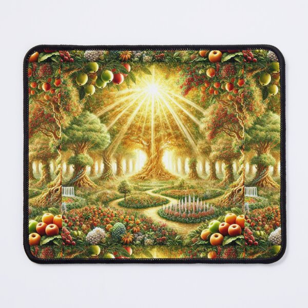 Item preview, "And Out of the Ground Made the Lord God to Grow Every Tree" – The Abundance of Eden Verse: Genesis 2:9 (KJV) designed and sold by Meta2Physical.