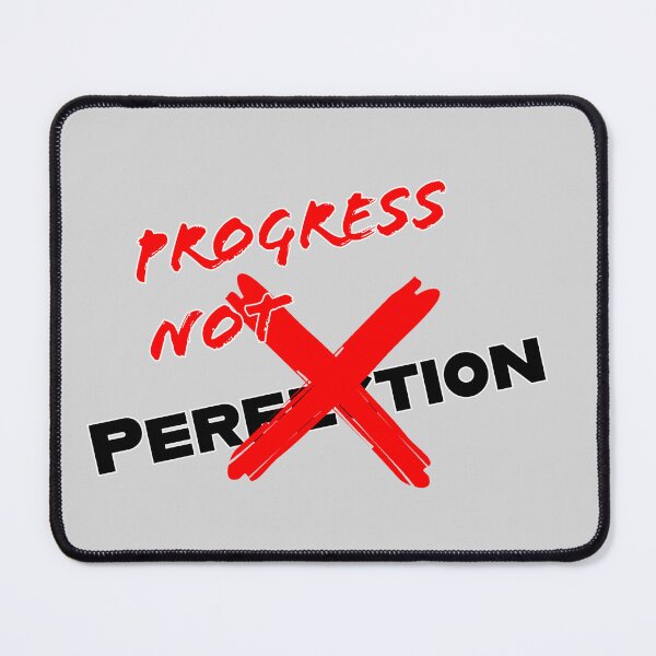 Item preview, Progress Not Perfection  designed and sold by ClanRaeDesign.