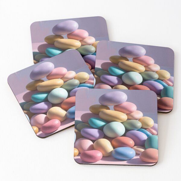 Item preview, 4 Pile of Pastel Stones designed and sold by AlinaSCorner.
