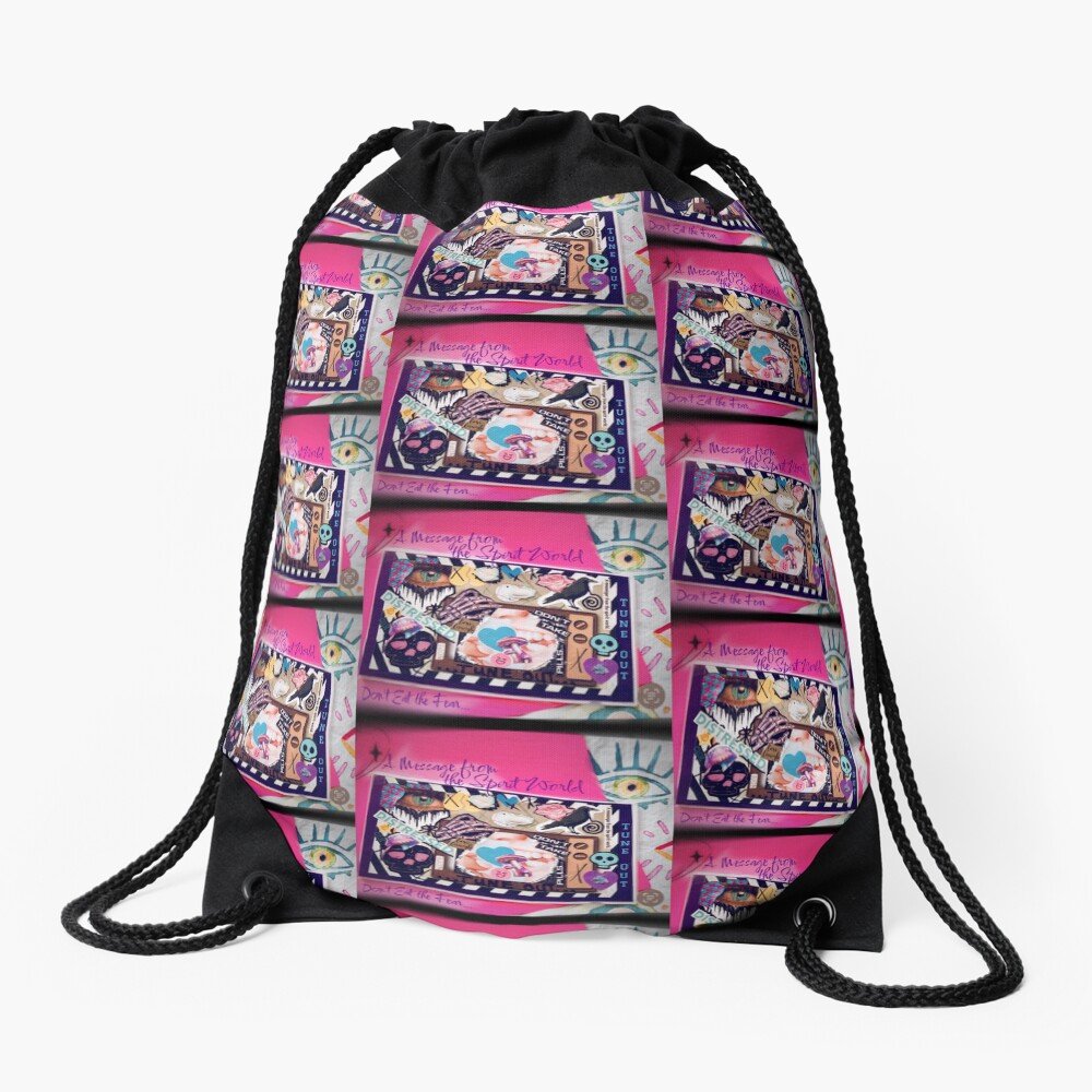 Item preview, Drawstring Bag designed and sold by RVNGh0sT-Design.