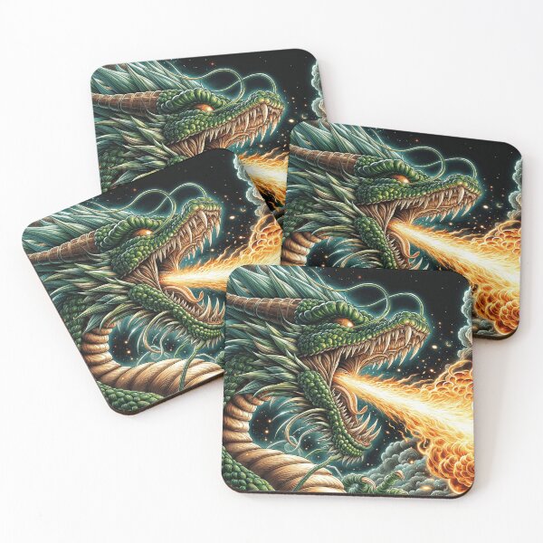 Item preview, A DRAGON SPITTING FIRE designed and sold by origingallery.