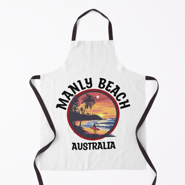 Item preview, Manly Beach - Australia (with Black Lettering) designed and sold by VelvetRoom.