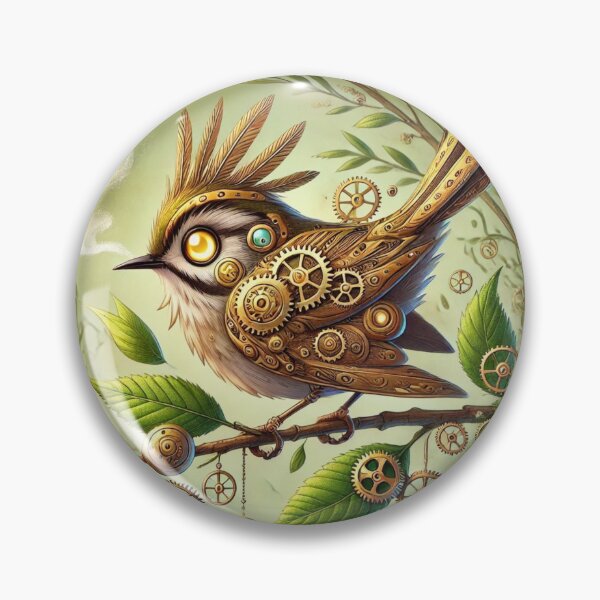Item preview, Steampunk Willow Warbler designed and sold by Sillytoe.