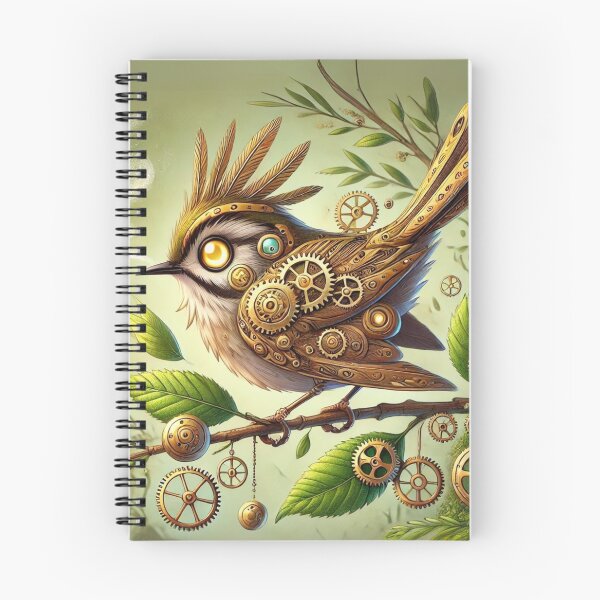 Item preview, Steampunk Willow Warbler designed and sold by Sillytoe.