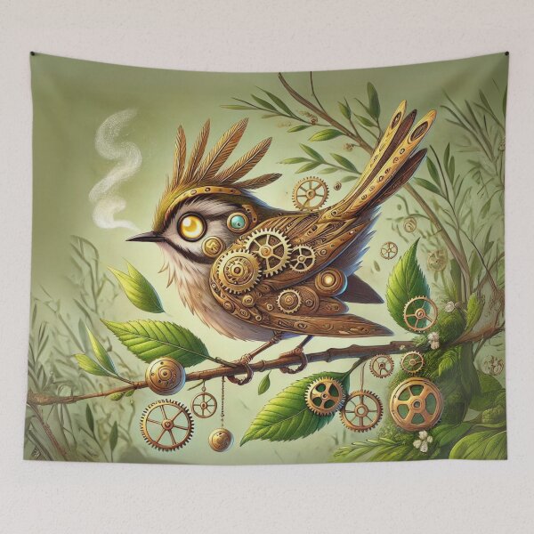 Item preview, Steampunk Willow Warbler designed and sold by Sillytoe.