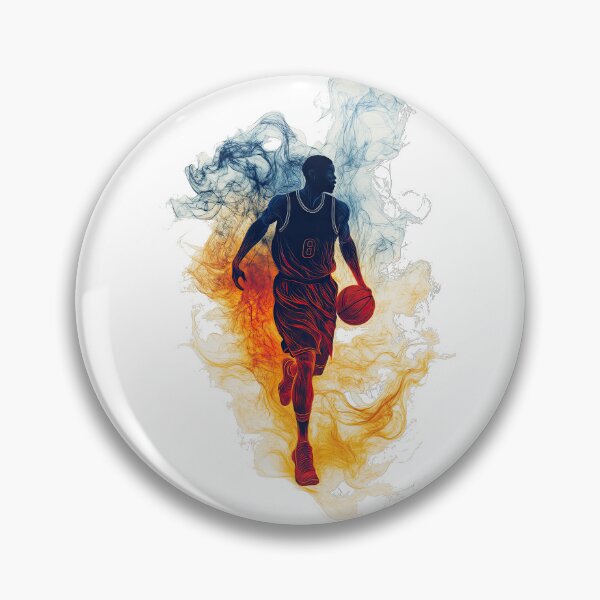 Item preview, Basketball player in ink designed and sold by TheOosh.