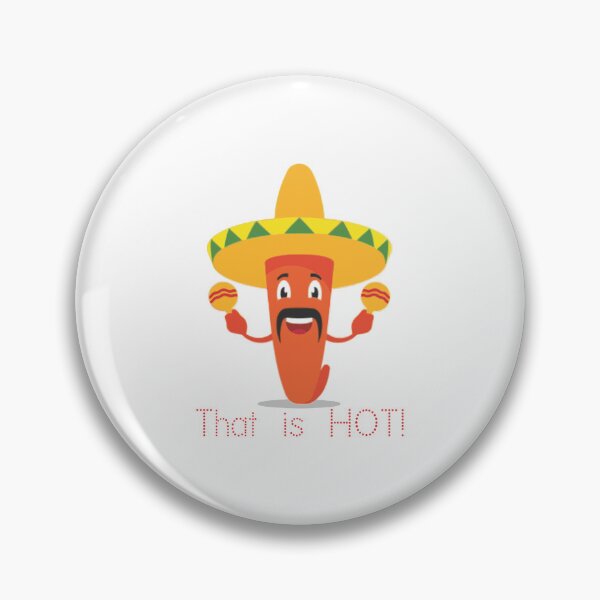 Item preview, That is HOT! Chili Pepper with Sombrero designed and sold by TerScott.