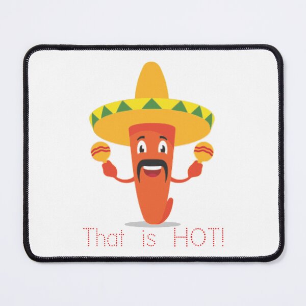 Item preview, That is HOT! Chili Pepper with Sombrero designed and sold by TerScott.