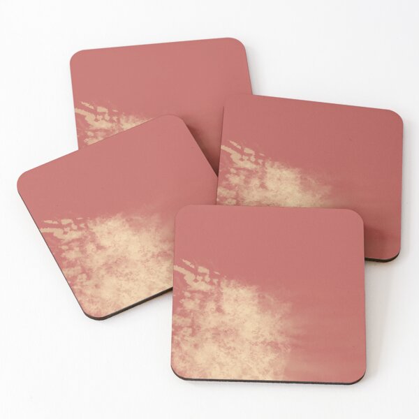 Item preview, Gold Dust Minimalist Coral Abstract designed and sold by BleuAbstracts.