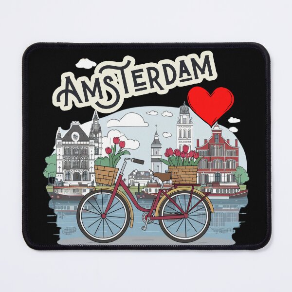 Artikelvorschau, Amsterdam Niederlande / Holland 2 entworfen und verkauft von Psycho-Crazy.