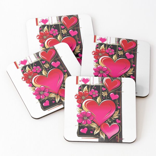 Item preview, valentines day Pink Abstract Heart Art,Valentine heart,valentine art, Valentine designed and sold by Expressions-Sel.