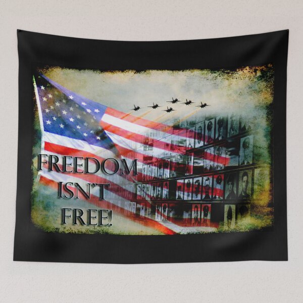 Item preview, Freedom Isn't Free designed and sold by Jonicool.