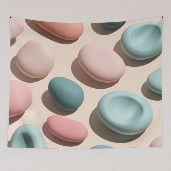Item preview, 6 piedras pastel sencillas designed and sold by AlinaSCorner.