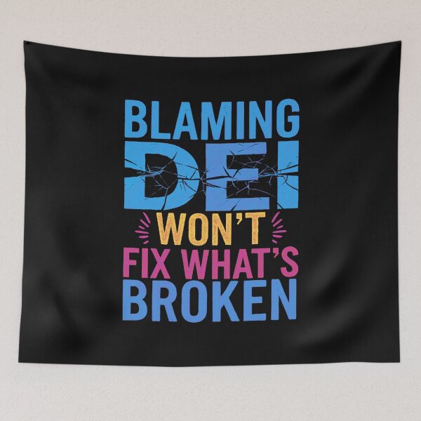 Item preview, Blaming DEI Won't Fix What's Broken: Addressing Root Causes Beyond Scapegoating Diversity Initiatives designed and sold by elynne9.