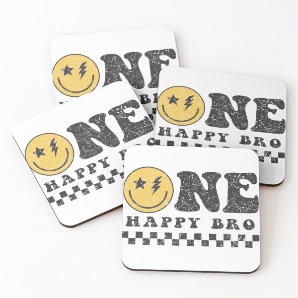Item preview, ONE HAPPY BRO designed and sold by Meandmyshop.