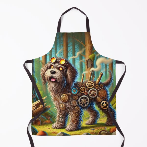 Item preview, Steampunk Wirehaired Pointing Griffon designed and sold by Sillytoe.