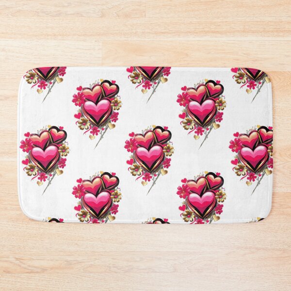 Item preview, valentines day Pink Hearts Art,Valentine heart,valentine art, Valentine designed and sold by Expressions-Sel.