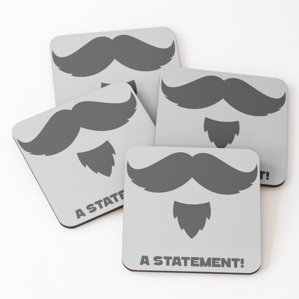 Item preview, Classy Mustache and Goatee Silhouette designed and sold by urban-hillbilly.
