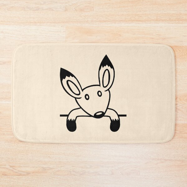 Item preview, Red Fox Behind Fence Wall Looks Cute Curious Cool designed and sold by shirt-o-mat.