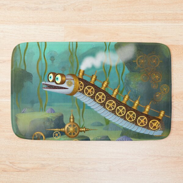 Item preview, Steampunk Wolf Eel designed and sold by Sillytoe.