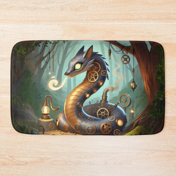 Item preview, Steampunk Wolf Snake designed and sold by Sillytoe.