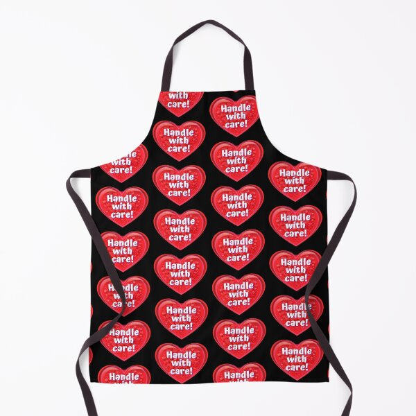 Item preview, HEART: Handle with care! - funny valentines signs designed and sold by DesignsFromTW-S.